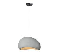 ZGDHWCR Suspension minimaliste à culot E26, style industriel nordique, abat-jour créatif en polystyrène haute densité, luminaire décoratif pour restaurant, salon ou balcon.
