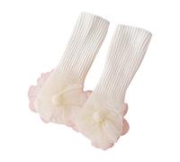 Zgehnao 1 paire de chaussettes pour bébé de 0 à 2 ans - Chaussettes tubulaires en coton pour nouveau-né - Accessoires pour vêtements de bébé