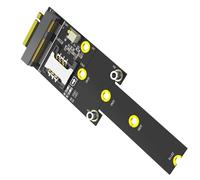 Zgehnao Adaptateur clé M vers PCIE avec fente pour carte d'extension pour 2242 2260 2280 221100