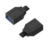 Zgehnao Adaptateur USB C mâle vers USB 3.1 USB C mâle vers USB femelle adaptateur Type-C OTG fonction USB C vers USB convertisseur de type C
