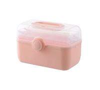 Zgehnao Boîte de rangement avec couvercle et poignée pour adulte