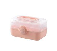 Zgehnao Boîte de rangement avec couvercle et poignée pour adulte