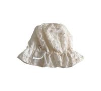 Zgehnao Bonnet respirant en dentelle pour nouveau-né - Chapeau de plage pour escapades en dentelle pour nouveau-né - Photographie en plein air