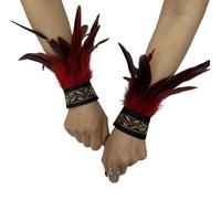 Zgehnao Bracelets de poignet pour femmes et hommes - Style ethnique - Bracelet décoratif pour Halloween et cosplay