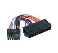 Zgehnao Câble d'alimentation 24 broches femelle vers mâle 12 broches pour ordinateur portable 12 broches carte mère 10 cm