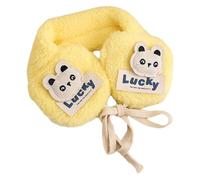 Zgehnao Cache-oreilles en peluche avec décalcomanies en Pa de dessin animé pour enfants - Chauffe-oreilles élastique pour l'hiver - Pour les étudiants, les tout-petits, le ski