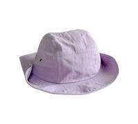 Zgehnao Chapeau de pêcheur, chapeau de pêcheur pour enfants avec cordon de serrage, chapeau polyvalent pour printemps, chapeau respirant à séchage rapide décontracté sport, violet clair, 5-8
