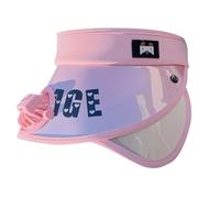 Zgehnao Chapeau de soleil, chapeau de ventilateur à vitesse réglable pour fille et garçon, chapeau de protection solaire, chapeau de ventilateur de refroidissement pour enfants avec bords étendus