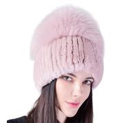 Zgehnao Chapeau de trappeur vintage en peluche pour adolescents et adultes, chapeau d'hiver coupe-vent en tricot épais pour garder au chaud le ski, le cyclisme, Couleur 10#, 5-6