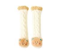 Zgehnao Chaussettes épaisses en polaire douce et chaude pour bébé Motif dessin animé