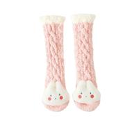 Zgehnao Chaussettes épaisses en polaire douce et chaude pour bébé Motif dessin animé