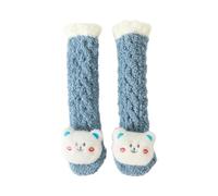 Zgehnao Chaussettes épaisses en polaire douce et chaude pour bébé Motif dessin animé
