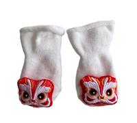 Zgehnao Chaussettes pour bébé, chaussettes chaudes d'hiver pour nourrissons, chaussettes pour le Nouvel An, chaussettes élégantes pour tout-petits chaussettes tendance pour bébé chaussettes pour