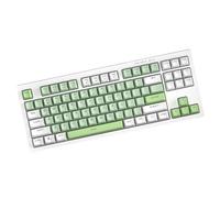 Zgehnao Clavier de jeu mécanique avec rétroéclairage LED 87/108 touches Clavier d'ordinateur filaire pour ordinateur portable PC Gamers employés de bureau