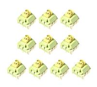 Zgehnao Claviers mécaniques commutateurs lubrifiés silencieux, commutateurs citron, claviers mécaniques, linéaires, tactiles, axes de paragraphe 5 broches