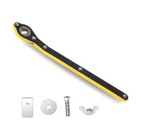 Zgehnao Clé à cliquet pivotante à 360 degrés pour roue de pneu facile à fixer pour vos véhicules