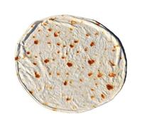 Zgehnao Couverture ronde en polyester crêpe décontractée pour la maison, la chambre à coucher, le dortoir