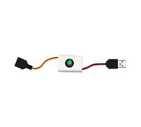 Zgehnao DC5V Stepless USB Bouton LED Variateur d'intensité pour bande LED Réglage de la luminosité Contrôleur de vitesse USB