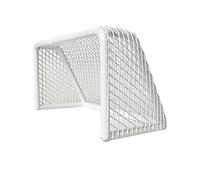 Zgehnao Décorations d'aquarium en acier inoxydable - But de football - Abri paysager pour poissons aquatiques - Jouet cachette