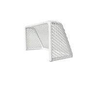 Zgehnao Décorations d'aquarium en acier inoxydable - But de football - Abri paysager pour poissons aquatiques - Jouet cachette