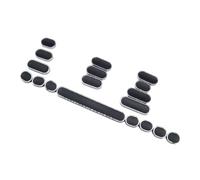 Zgehnao Ensemble de touches rondes punk personnalisables pour claviers mécaniques, confortables et scientifiques, ergonomiques