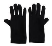 Zgehnao Gants noirs pratiques pour femmes et hommes, gants de travail, gants d'inspection en argent pour dessin