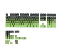 Zgehnao Lot de 133 touches rétroéclairées à double tir, dégradé de couleurs, impression latérale, 133 touches