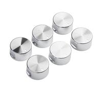Zgehnao Lot de 6 boutons de contrôle en métal pour appareils de cuisine