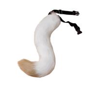 Zgehnao Ornements en forme de queue de renard, accessoire de mode, élégant, portable, chaud pour les fêtes et la mode quotidienne