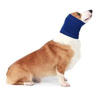 Zgehnao Pet Hoodz Chapeau de toilettage pour chiens - Cache-oreilles pour calmer les oreilles - Compression des oreilles - Pour capuche