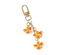 Zgehnao Porte-clés Popcorns réaliste avec pendentif accrocheur pour les voyages et les loisirs, A#, Size:Approx.9cm/3.54inches