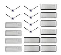 Zgehnao Pour robot aspirateur partie brosse principale brosse latérale filtre serpillère tapis roulant accessoires de rechange