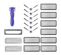 Zgehnao Pour robot aspirateur partie brosse principale brosse latérale filtre serpillère tapis roulant accessoires de rechange