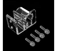 Zgehnao Pour supports de tuyau, collier de serrage en acrylique fixe, accessoires d'aquarium, clip de support de tuyau