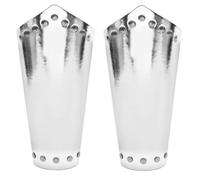 Zgehnao Protège-poignets à lacets, brassards de bras pour cosplay, fête, costume de jeu de rôle, gants de bras pour photo, 1 paire., 14.43x10.14in