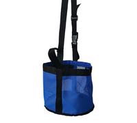 Zgehnao Sac d'alimentation pour chevaux avec sangle de cou - Porte-foin - Pour remorque de cheval - Seau d'alimentation pour chevaux