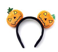 Zgehnao Serre-tête amusant en forme de citrouille pour Halloween, décorations de fête d'Halloween