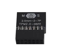 Zgehnao TPM 2.0 Module de sécurité à distance 14 broches Carte mère PC Cryptographie Module de sécurité