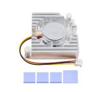 Zgehnao Ventilateur de refroidissement efficace pour carte avec dissipateur thermique en aluminium Solution de refroidissement active pour carte d'ordinateur