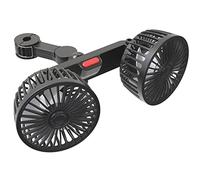 Zgehnao Ventilateur de refroidissement USB à double tête pour siège arrière 5 V 10 W