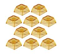 Zgehnao XDA2 Lot de 10 touches pour clavier mécanique 1U Transparent rétroéclairé