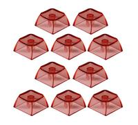Zgehnao XDA2 Lot de 10 touches pour clavier mécanique 1U Transparent rétroéclairé