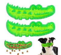 ZGFHLI Crocodile pour mâcher et récupérer pour Une Alimentation Lente,Jouet pour Chien pour Manger Lentement,Jouet pour Animaux de Compagnie Alligator pour mâcheurs agressifs,2pcs