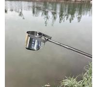 ZGFOZJGC Échantillonneur d'eau télescopique en Acier Inoxydable avec bécher pendulaire, rallonge épaisse pour la Collecte d'échantillons de qualité de l'eau, louche d'échantillonnage + Eau