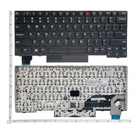 ZGGOZDH Clavier d'ordinateur Portable US/RU, pour ThinkPad X280 A285 X390 X395 L13 Yoga S2 5e génération/S2 Gen 6 L13/X13 Gen1/x13 Gen2/S2 génération(OEM US NO Backlit)
