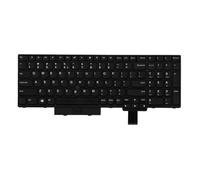 ZGGOZDH Clavier Interne pour Ordinateur Portable Lenovo ThinkPad T580 P52S, Anglais américain, européen, sans rétroéclairage, FRU : 01HX168 01HX208(T580)