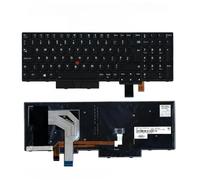 ZGGOZDH Clavier Interne rétroéclairé pour Ordinateur Portable Lenovo ThinkPad T580 P52S, Anglais Britannique, FRU : 01HX247 01HX287(P52S)