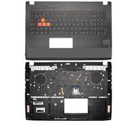 ZGGOZDH Repose-Poignet Clavier ukrainien/Italien/Belge/français/Russe pour ASUS pour ROG pour Strix GL502 GL702V GL702VM VMK GL702VS VSK GL702VT GL702VI 13NB0CQ1AP0411(BE GL502VM)