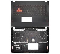 ZGGOZDH Repose-Poignet Clavier ukrainien/Italien/Belge/français/Russe pour ASUS pour ROG pour Strix GL502 GL702V GL702VM VMK GL702VS VSK GL702VT GL702VI 13NB0CQ1AP0411(UK GL502VS)