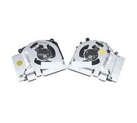 ZGGOZDH Ventilateur de Refroidissement processeur pour Ordinateur Portable Xiaomi Mi Gaming Notebook 5V 12V 171502-AA AD AB AK AM GTX1050 1060 RTX2060 EG75071S1-C010/C020-S9A(12V CPU and GPU Fan)